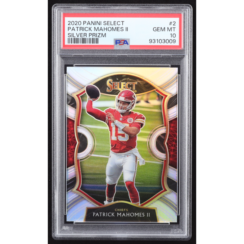 Patrick Mahomes II 2020 Select Prizm Silver #2 (PSA 10) | Pristine Auction