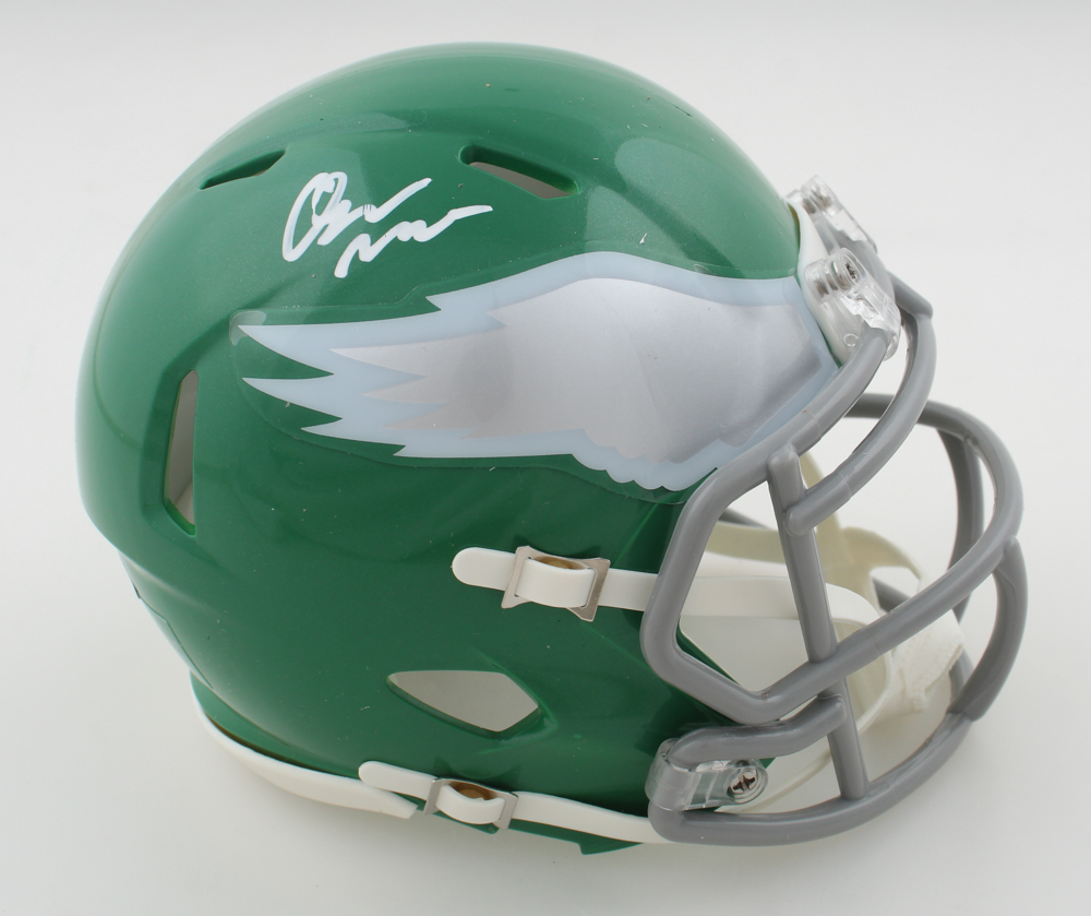 Quinyon Mitchell Signed Eagles Speed Mini Helmet (JSA) at PristineAuction.com Quinyon Mitchell Signed Eagles Speed Mini Helmet (JSA) at PristineAuction.com