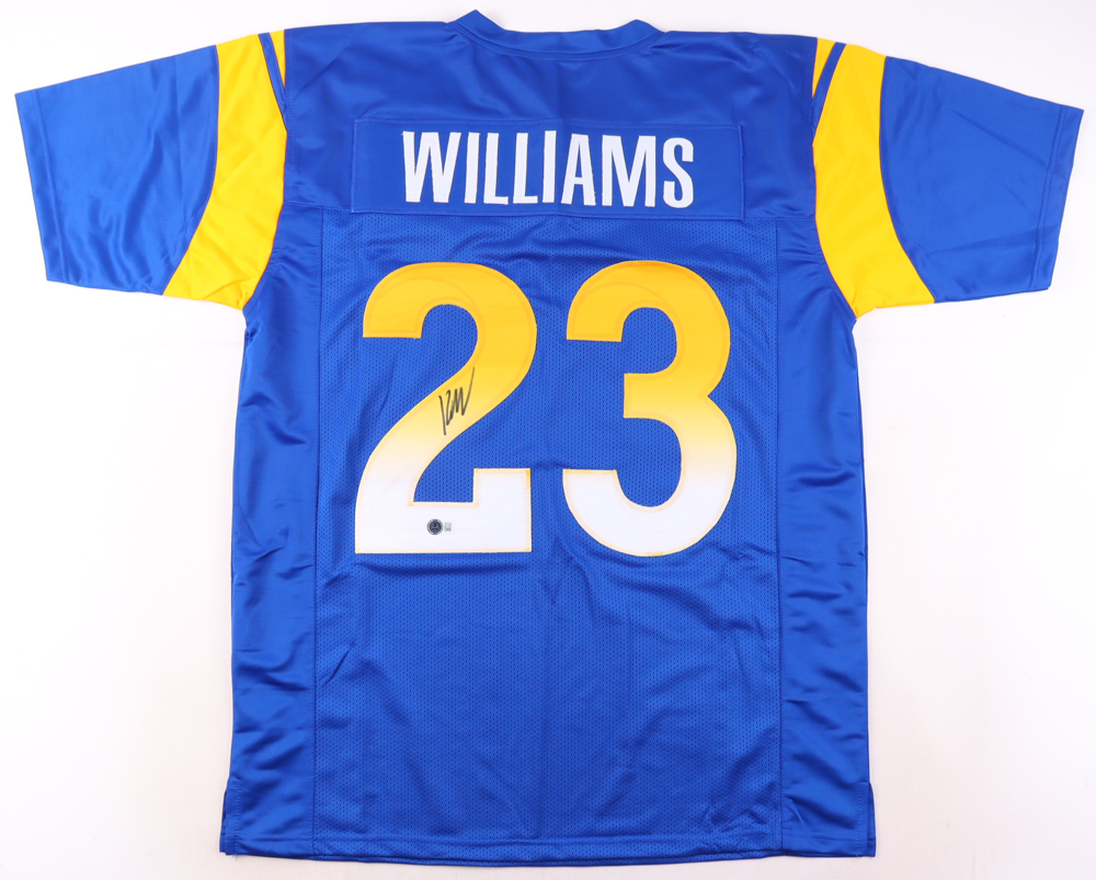 Kyren Williams Signed Jersey (Beckett) at PristineAuction.com Kyren Williams Signed Jersey (Beckett) at PristineAuction.com