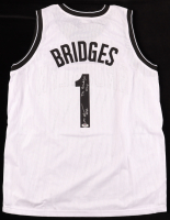 Mikal Bridges Signed Jersey Inscribed "The Brooklyn Way" (PSA) at PristineAuction.com
