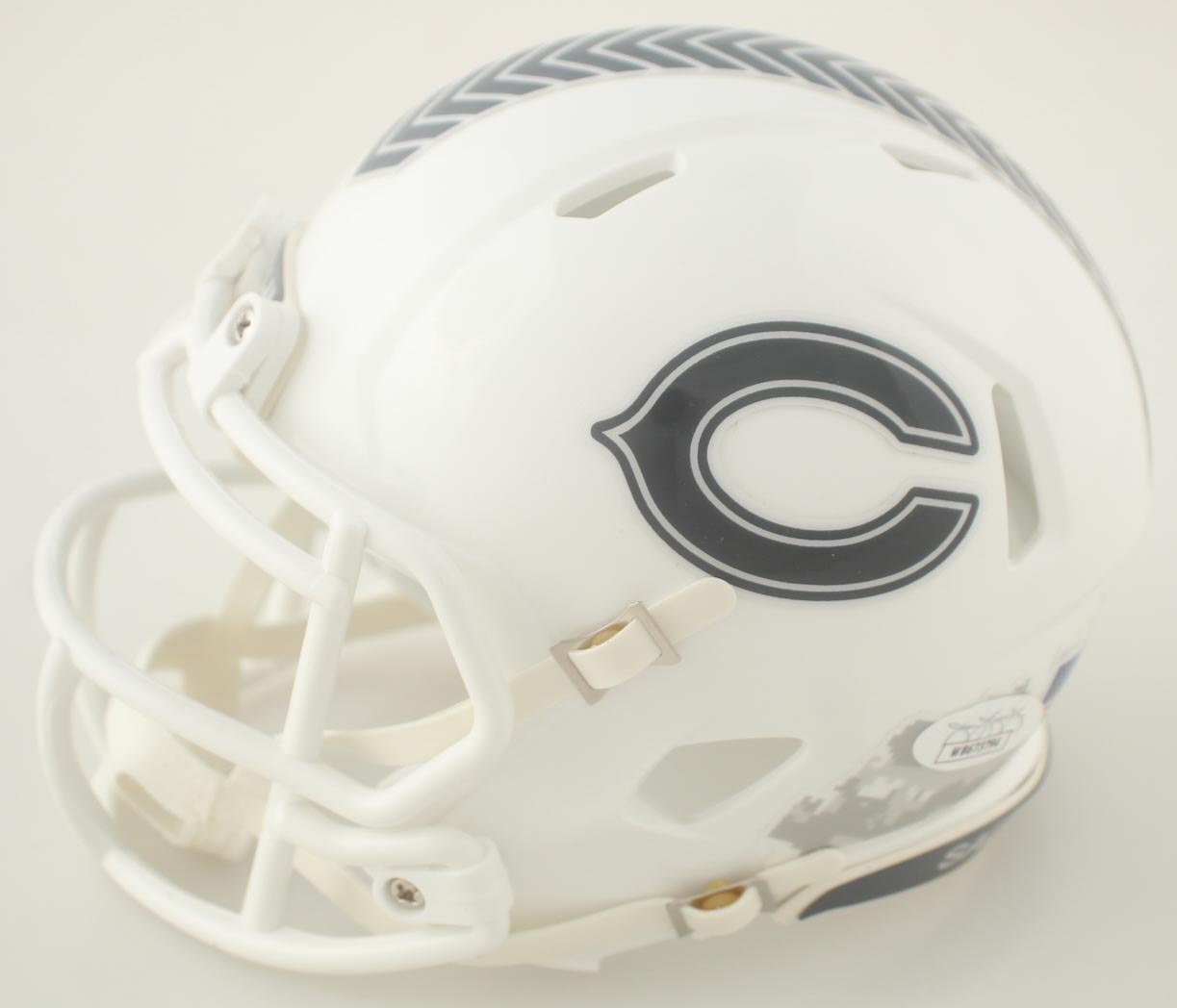 Montez Sweat Signed Bears Salute To Service Alternate Speed Mini Helmet (JSA) at PristineAuction.com Montez Sweat Signed Bears Salute To Service Alternate Speed Mini Helmet (JSA) at PristineAuction.com