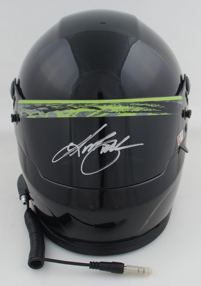 Kurt Busch Signed NASCAR Monster Energy Full-Size Helmet (PA) at PristineAuction.com Kurt Busch Signed NASCAR Monster Energy Full-Size Helmet (PA) at PristineAuction.com
