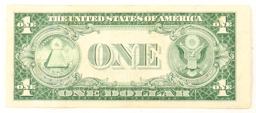 1935-C United States $1 One Dollar Silver Certificate - Blue Seal at PristineAuction.com 1935-C United States $1 One Dollar Silver Certificate - Blue Seal at PristineAuction.com