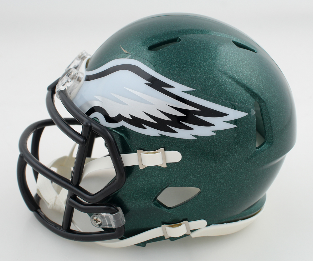 Quinyon Mitchell Signed Eagles Speed Mini Helmet (JSA) at PristineAuction.com Quinyon Mitchell Signed Eagles Speed Mini Helmet (JSA) at PristineAuction.com
