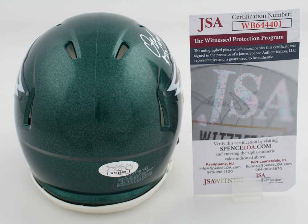 Quinyon Mitchell Signed Eagles Speed Mini Helmet (JSA) at PristineAuction.com Quinyon Mitchell Signed Eagles Speed Mini Helmet (JSA) at PristineAuction.com