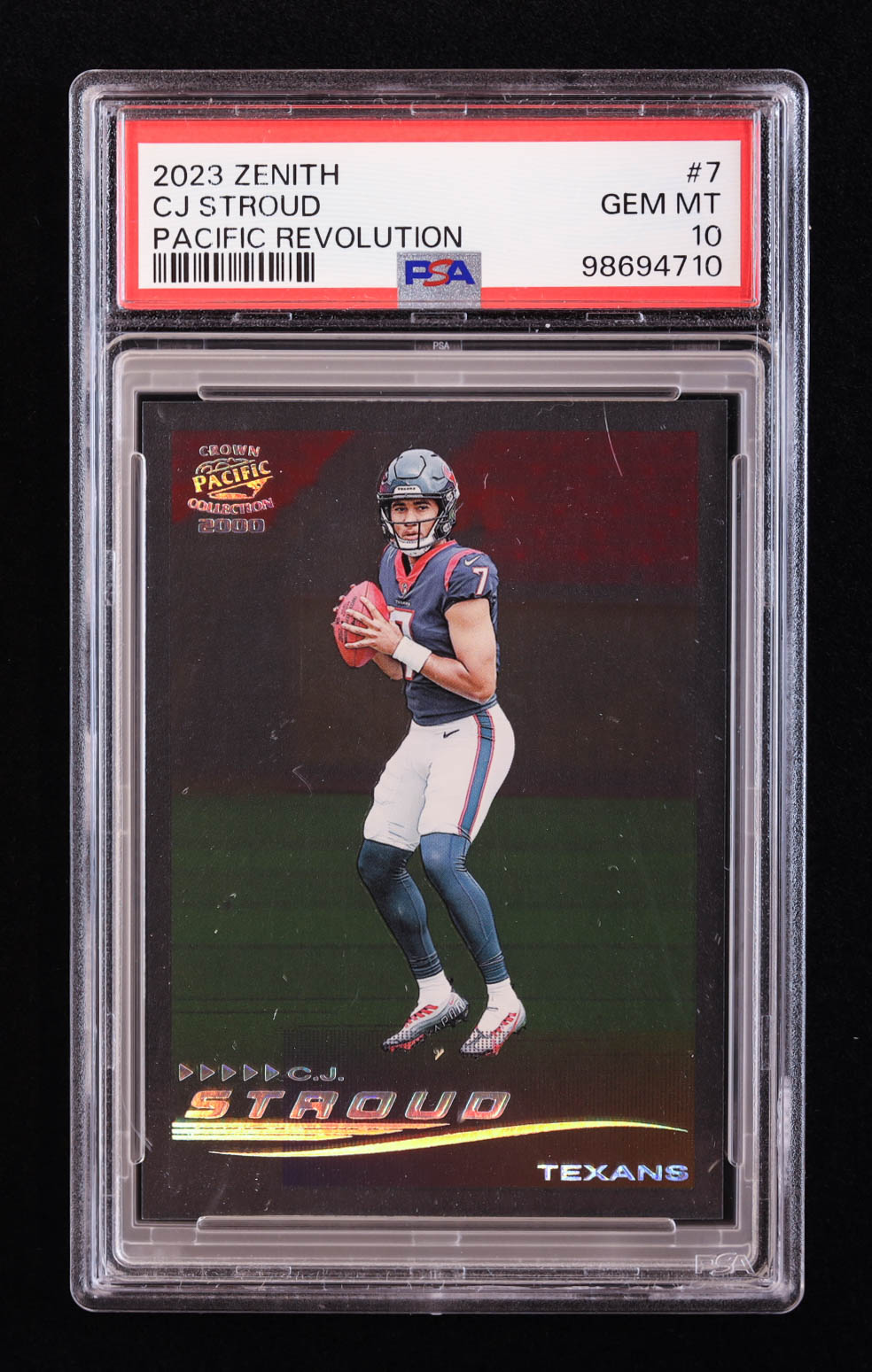 CJ Stroud 2023 Zenith Pacific Crown Collection #7 RC (PSA 10) at PristineAuction.com CJ Stroud 2023 Zenith Pacific Crown Collection #7 RC (PSA 10) at PristineAuction.com