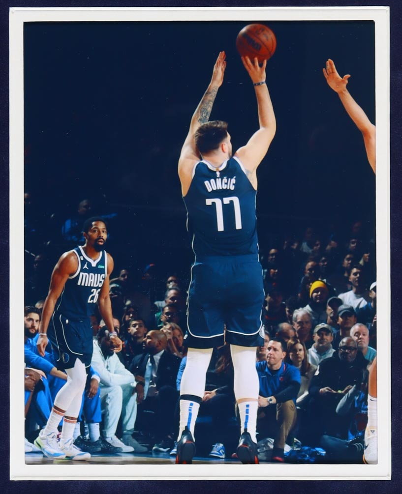 Luka Doncic Signed Custom Framed Jersey Display (PSA) at PristineAuction.com Luka Doncic Signed Custom Framed Jersey Display (PSA) at PristineAuction.com