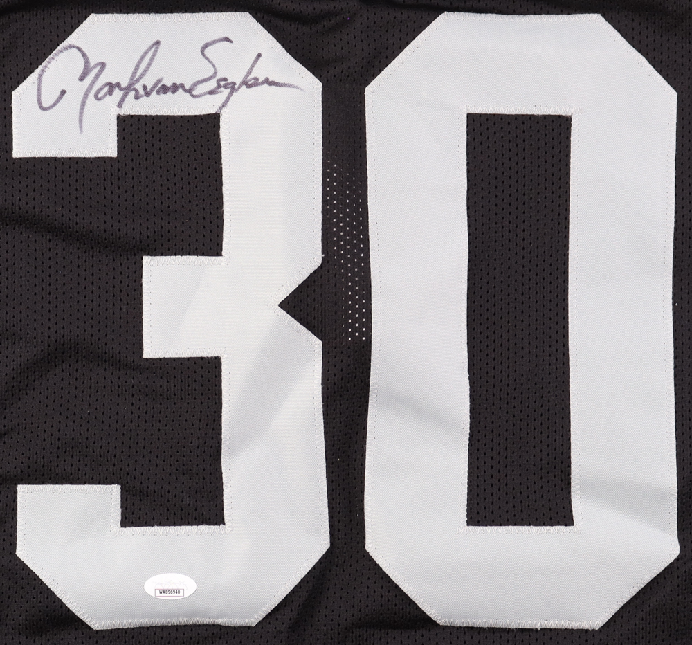 Mark van Eeghen Signed Jersey (JSA) at PristineAuction.com Mark van Eeghen Signed Jersey (JSA) at PristineAuction.com