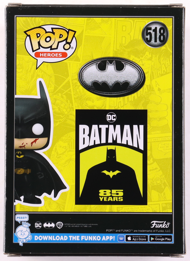 Christian Bale Signed "Batman" #518 Batman Funko Pop! Vinyl Figure (PSA) at PristineAuction.com Christian Bale Signed "Batman" #518 Batman Funko Pop! Vinyl Figure (PSA) at PristineAuction.com