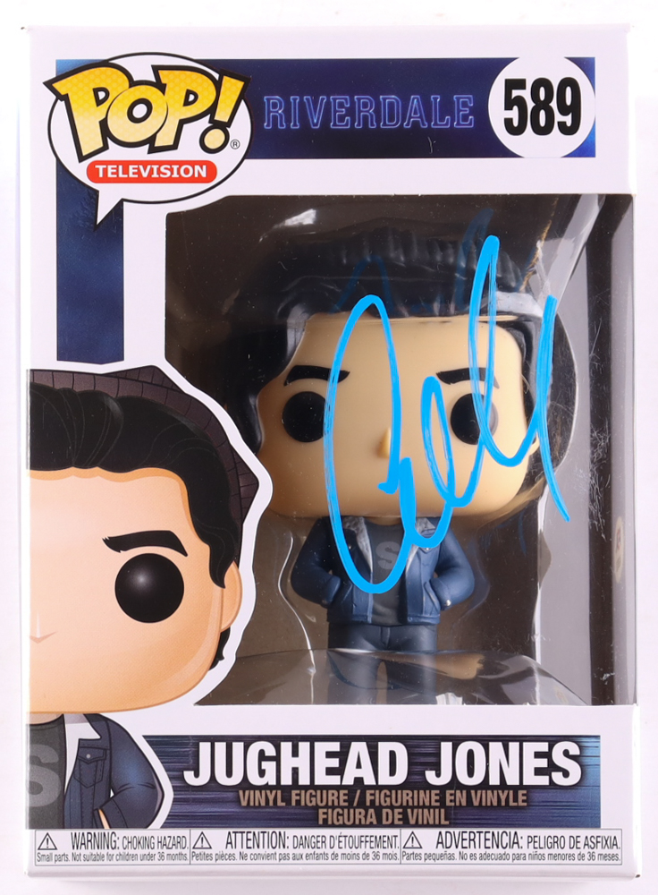 Cole Sprouse Signed "Riverdale" #589 Jughead Jones Funko Pop! Vinyl Figure (PSA) at PristineAuction.com Cole Sprouse Signed "Riverdale" #589 Jughead Jones Funko Pop! Vinyl Figure (PSA) at PristineAuction.com
