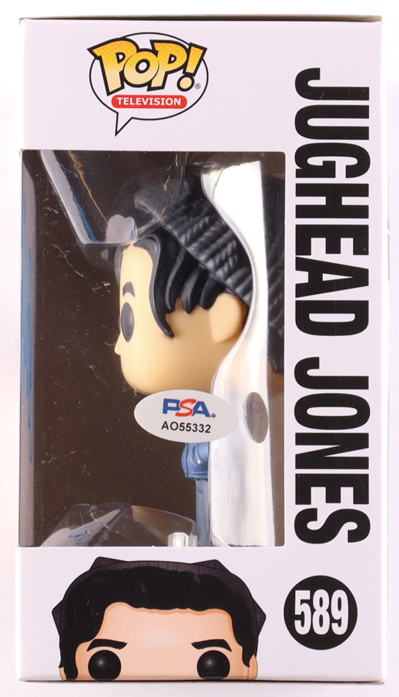 Cole Sprouse Signed "Riverdale" #589 Jughead Jones Funko Pop! Vinyl Figure (PSA) at PristineAuction.com Cole Sprouse Signed "Riverdale" #589 Jughead Jones Funko Pop! Vinyl Figure (PSA) at PristineAuction.com