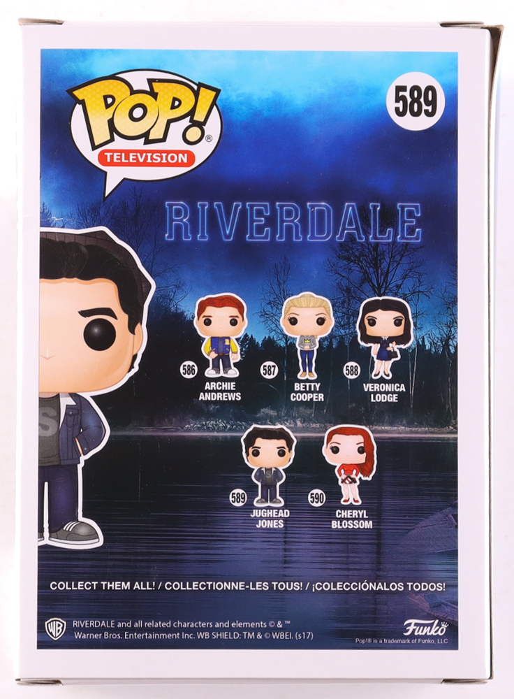 Cole Sprouse Signed "Riverdale" #589 Jughead Jones Funko Pop! Vinyl Figure (PSA) at PristineAuction.com Cole Sprouse Signed "Riverdale" #589 Jughead Jones Funko Pop! Vinyl Figure (PSA) at PristineAuction.com