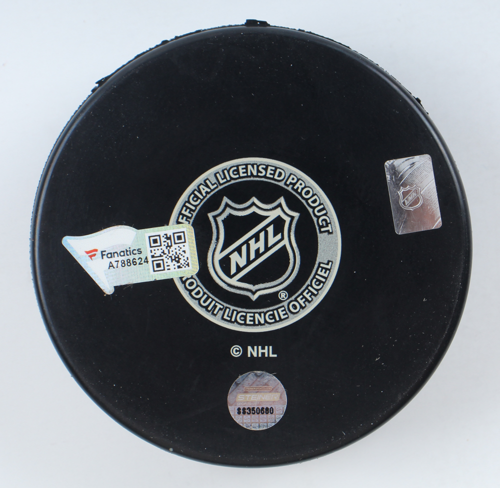Wayne Gretzky Signed Rangers Logo Hockey Puck (Steiner, Fanatics & UDA) at PristineAuction.com Wayne Gretzky Signed Rangers Logo Hockey Puck (Steiner, Fanatics & UDA) at PristineAuction.com