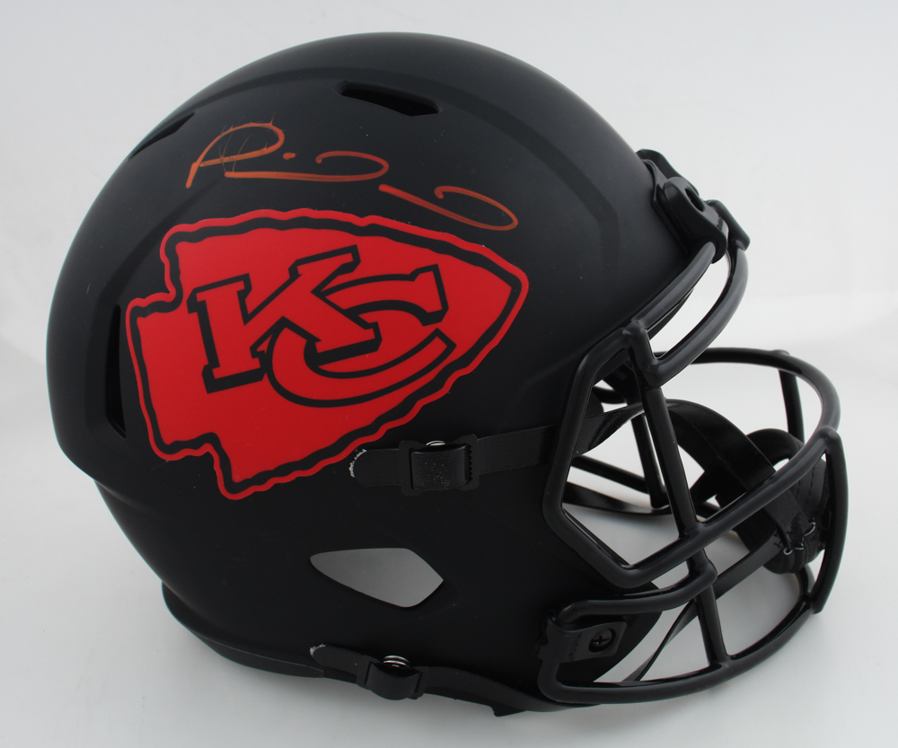 Patrick Mahomes II Signed Chiefs Full-Size Eclipse Alternate Speed Helmet (Fanatics) at PristineAuction.com Patrick Mahomes II Signed Chiefs Full-Size Eclipse Alternate Speed Helmet (Fanatics) at PristineAuction.com