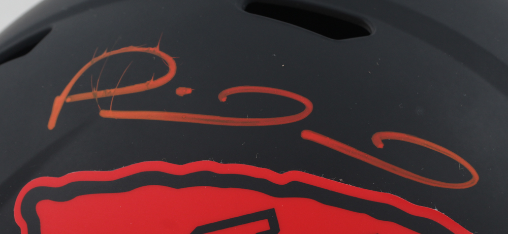 Patrick Mahomes II Signed Chiefs Full-Size Eclipse Alternate Speed Helmet (Fanatics) at PristineAuction.com Patrick Mahomes II Signed Chiefs Full-Size Eclipse Alternate Speed Helmet (Fanatics) at PristineAuction.com