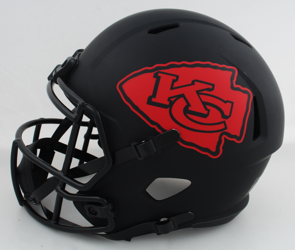 Patrick Mahomes II Signed Chiefs Full-Size Eclipse Alternate Speed Helmet (Fanatics) at PristineAuction.com Patrick Mahomes II Signed Chiefs Full-Size Eclipse Alternate Speed Helmet (Fanatics) at PristineAuction.com