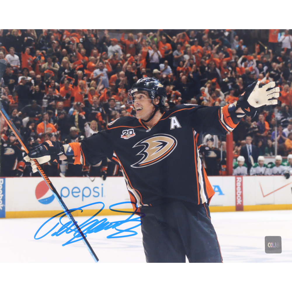 Teemu Selanne Signed Ducks 8x10 Photo (COJO) at PristineAuction.com