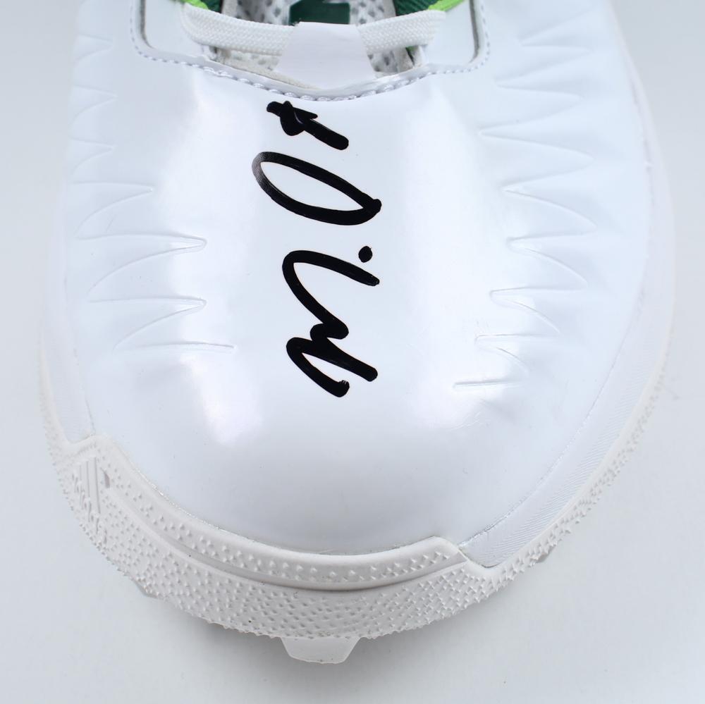 Montez Sweat Signed Adidas Football Cleat (JSA) at PristineAuction.com Montez Sweat Signed Adidas Football Cleat (JSA) at PristineAuction.com