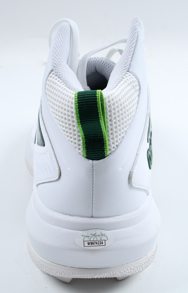 Montez Sweat Signed Adidas Football Cleat (JSA) at PristineAuction.com Montez Sweat Signed Adidas Football Cleat (JSA) at PristineAuction.com