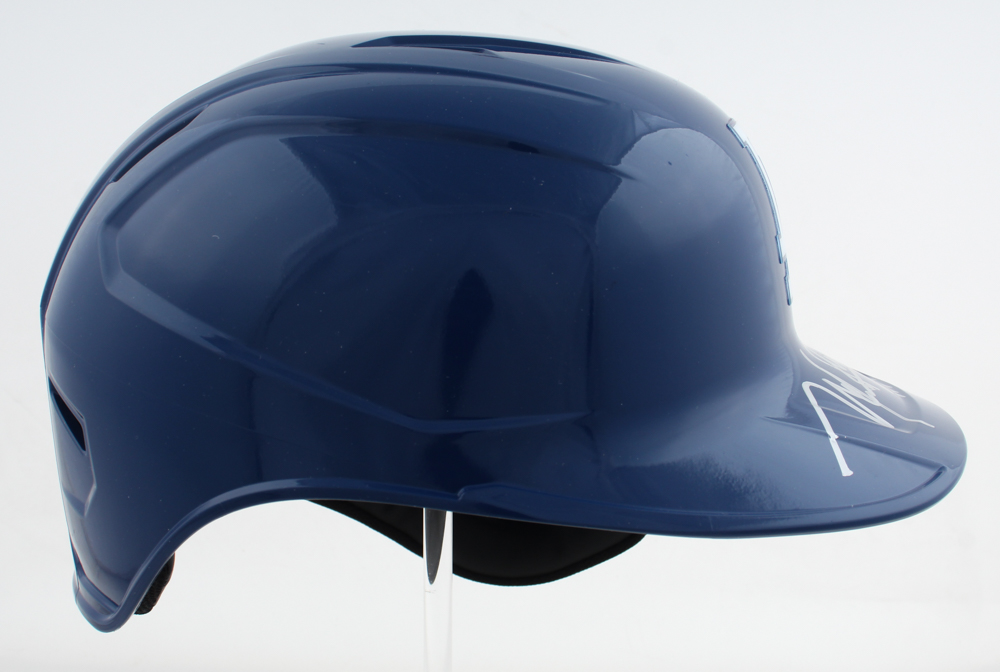 Manny Ramirez Signed Dodgers Full-Size Batting Helmet Inscribed "555 HR" (Beckett) at PristineAuction.com Manny Ramirez Signed Dodgers Full-Size Batting Helmet Inscribed "555 HR" (Beckett) at PristineAuction.com