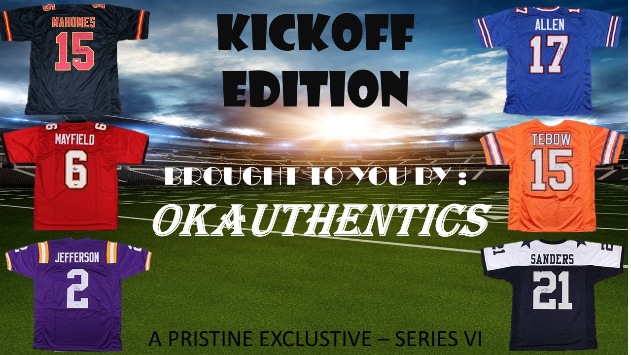 OKAUTHENTICS Kick Off Edition Mystery Box Series VI at PristineAuction.com OKAUTHENTICS Kick Off Edition Mystery Box Series VI at PristineAuction.com