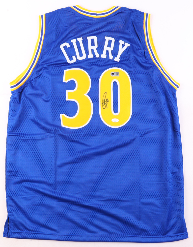 Stephen Curry Signed Jersey (JSA & SWAU) at PristineAuction.com Stephen Curry Signed Jersey (JSA & SWAU) at PristineAuction.com