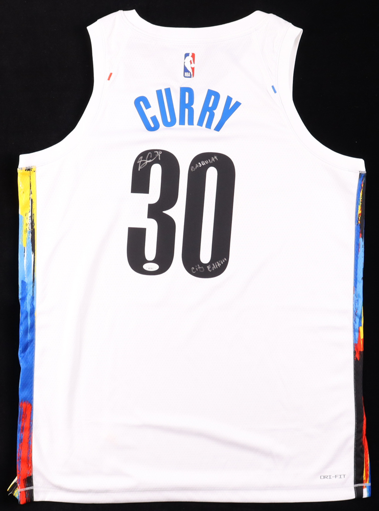 Seth Curry Signed Nets Jersey Inscribed "Basquiat City Edition" (JSA) at PristineAuction.com Seth Curry Signed Nets Jersey Inscribed "Basquiat City Edition" (JSA) at PristineAuction.com