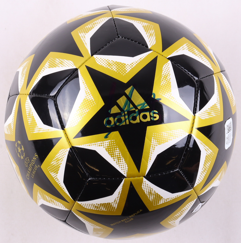 Trent Alexander-Arnold Signed UEFA Champions League Adidas Soccer Ball (Beckett) at PristineAuction.com Trent Alexander-Arnold Signed UEFA Champions League Adidas Soccer Ball (Beckett) at PristineAuction.com