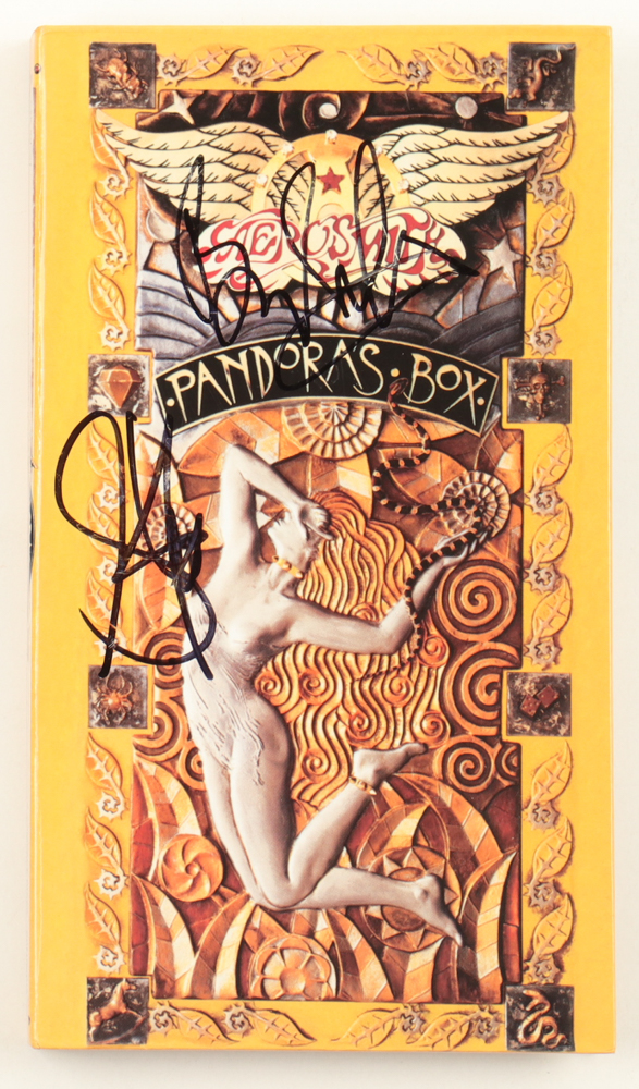 Steven Tyler & Bradley Whitford Signed Aerosmith 