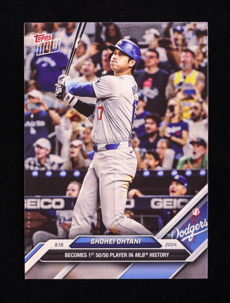 Shohei Ohtani 2024 Topps Now 722 Pristine Auction