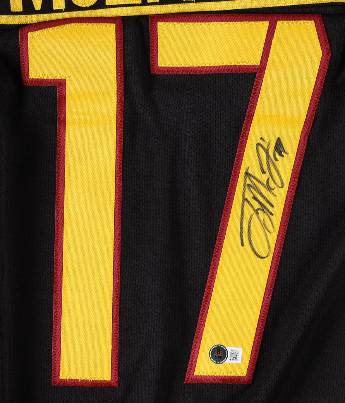 Terry McLaurin Signed Jersey (Beckett) at PristineAuction.com Terry McLaurin Signed Jersey (Beckett) at PristineAuction.com