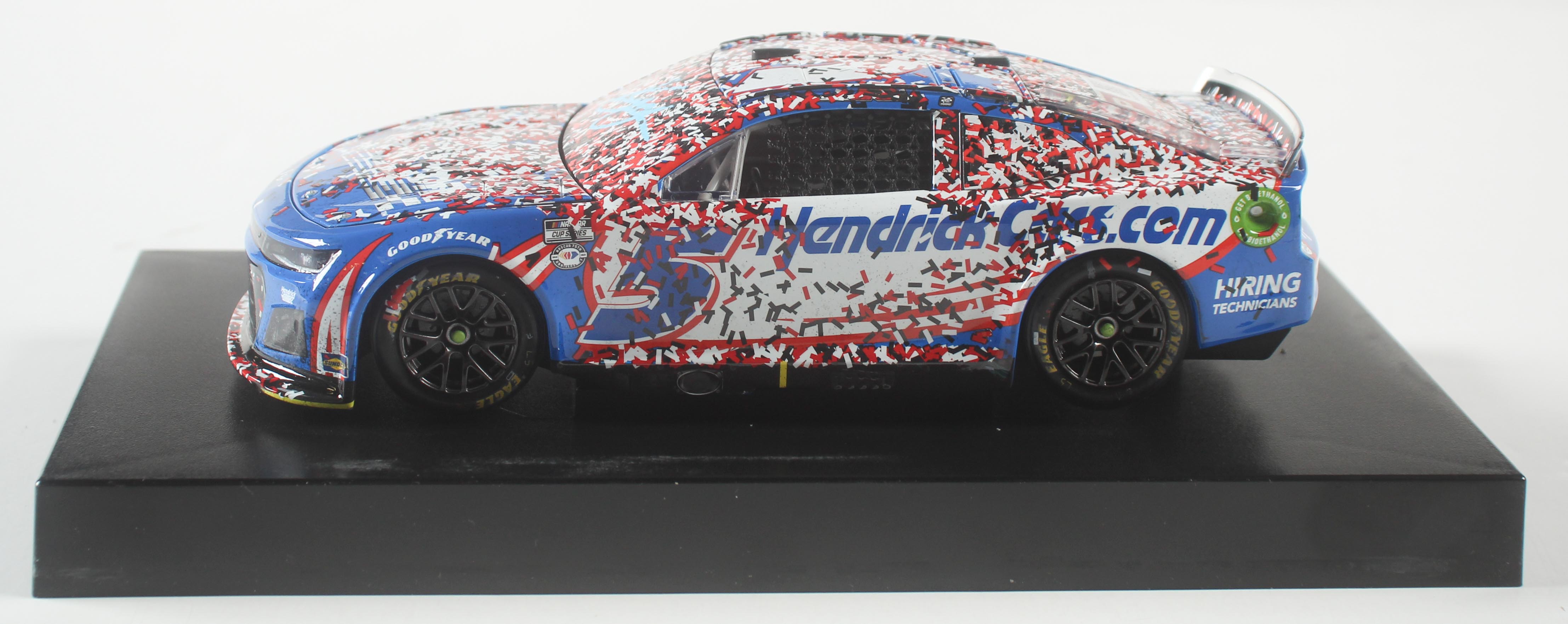 Kyle Larson Signed #5 Hendrickcars.com Richmond Win | 2023 Camaro ZL1 | 1:24 Diecast Car (PA) at PristineAuction.com Kyle Larson Signed #5 Hendrickcars.com Richmond Win | 2023 Camaro ZL1 | 1:24 Diecast Car (PA) at PristineAuction.com