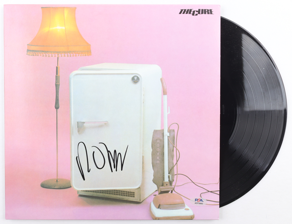 Robert Smith Signed The Cure "Three Imaginary Boys" Vinyl Record Album (PSA) at PristineAuction.com Robert Smith Signed The Cure "Three Imaginary Boys" Vinyl Record Album (PSA) at PristineAuction.com