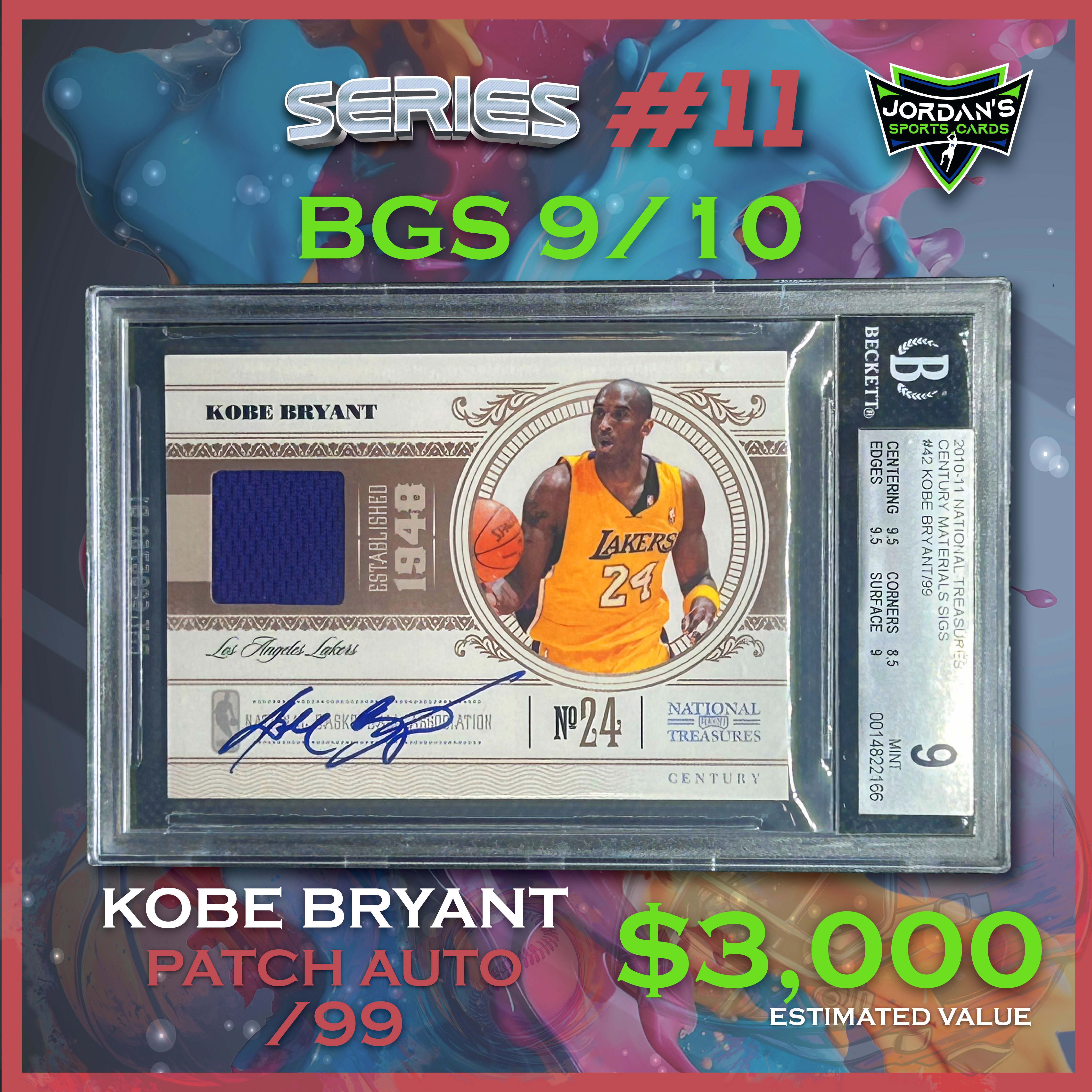 Platinum Quest Series 11 Sports Card Pack Mystery Box Presented by Jordan's Sports Cards - (1) Graded PSA, BGS, or SGC Card Per Pack at PristineAuction.com Platinum Quest Series 11 Sports Card Pack Mystery Box Presented by Jordan's Sports Cards - (1) Graded PSA, BGS, or SGC Card Per Pack at PristineAuction.com