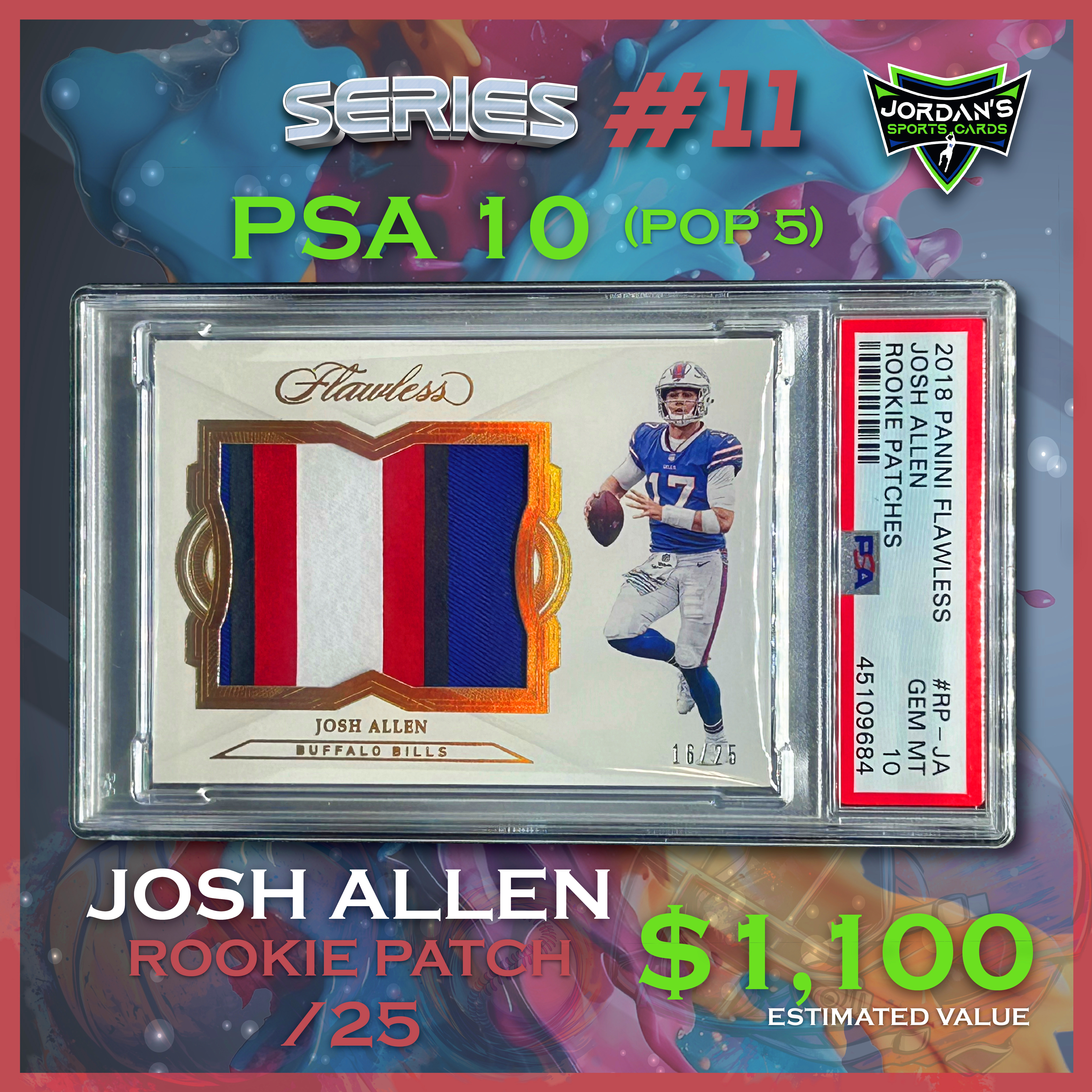 Platinum Quest Series 11 Sports Card Pack Mystery Box Presented by Jordan's Sports Cards - (1) Graded PSA, BGS, or SGC Card Per Pack at PristineAuction.com Platinum Quest Series 11 Sports Card Pack Mystery Box Presented by Jordan's Sports Cards - (1) Graded PSA, BGS, or SGC Card Per Pack at PristineAuction.com