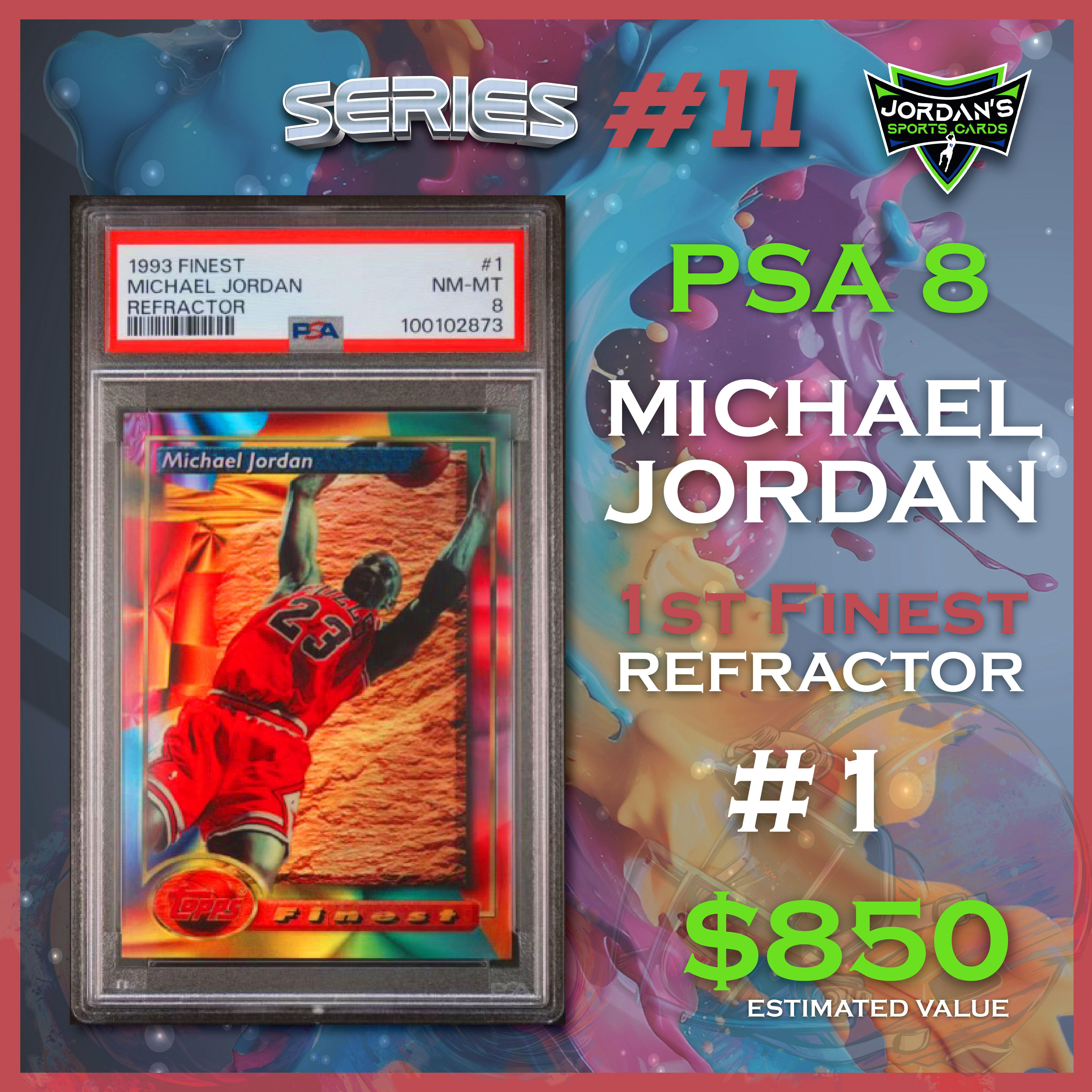 Platinum Quest Series 11 Sports Card Pack Mystery Box Presented by Jordan's Sports Cards - (1) Graded PSA, BGS, or SGC Card Per Pack at PristineAuction.com Platinum Quest Series 11 Sports Card Pack Mystery Box Presented by Jordan's Sports Cards - (1) Graded PSA, BGS, or SGC Card Per Pack at PristineAuction.com