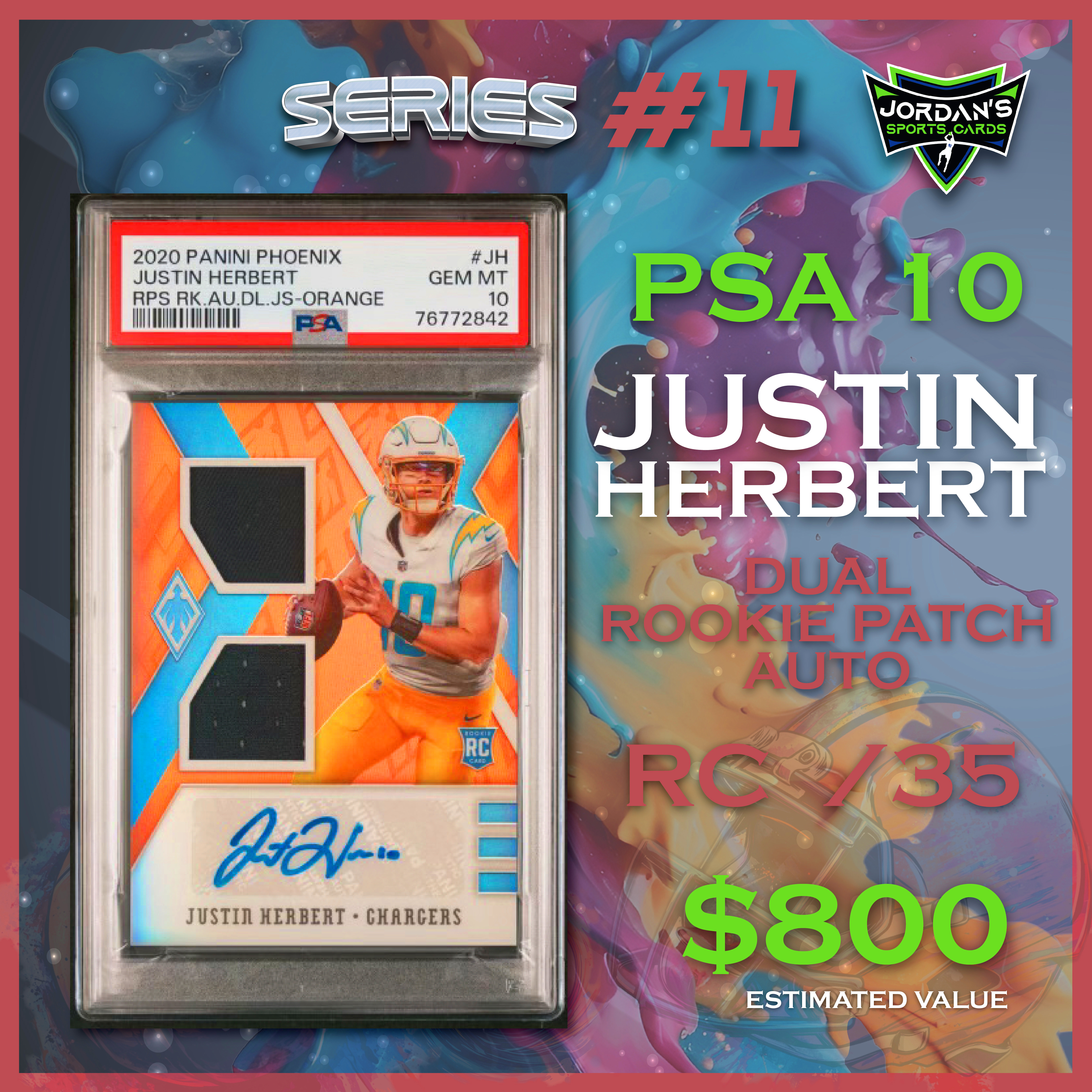 Platinum Quest Series 11 Sports Card Pack Mystery Box Presented by Jordan's Sports Cards - (1) Graded PSA, BGS, or SGC Card Per Pack at PristineAuction.com Platinum Quest Series 11 Sports Card Pack Mystery Box Presented by Jordan's Sports Cards - (1) Graded PSA, BGS, or SGC Card Per Pack at PristineAuction.com