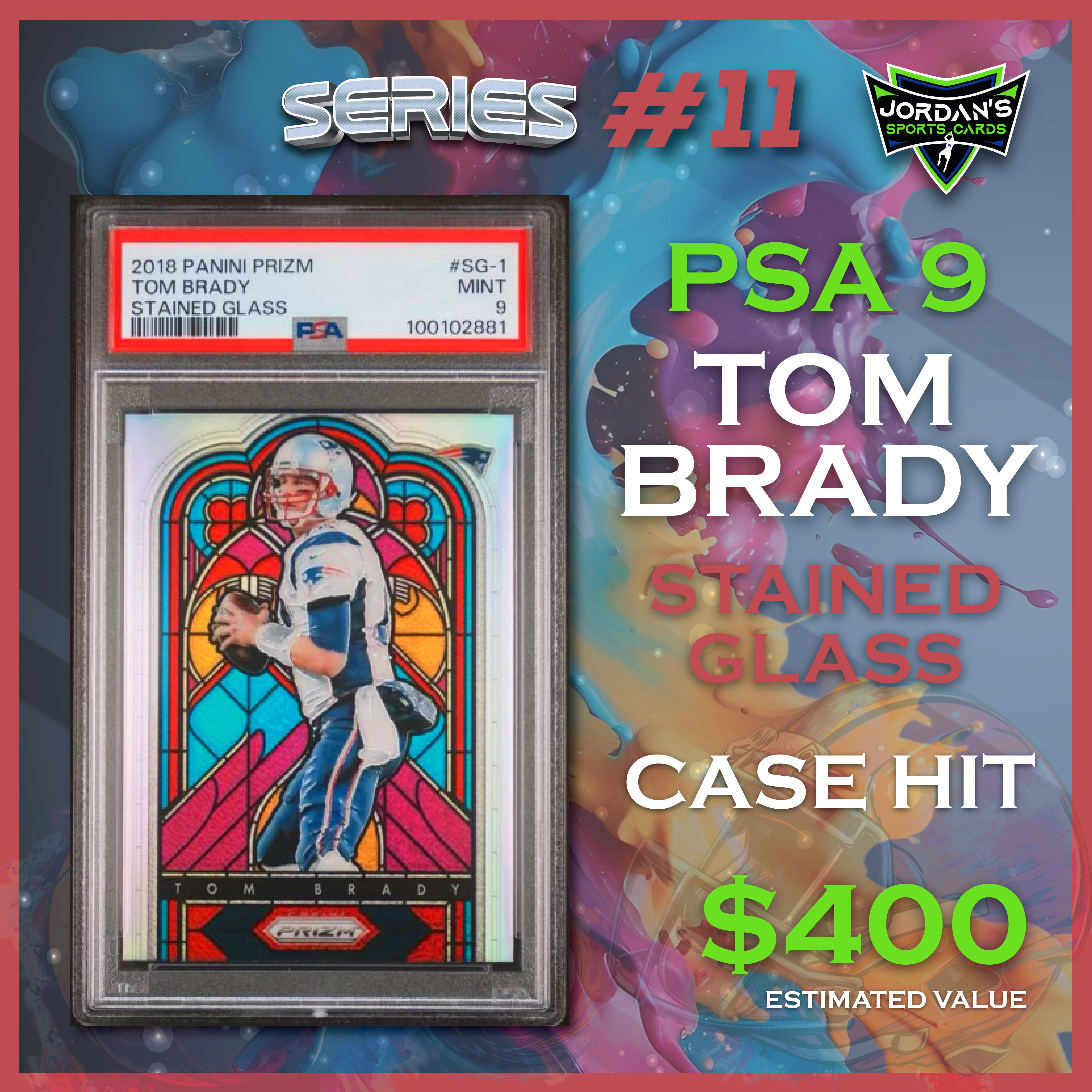 Platinum Quest Series 11 Sports Card Pack Mystery Box Presented by Jordan's Sports Cards - (1) Graded PSA, BGS, or SGC Card Per Pack at PristineAuction.com Platinum Quest Series 11 Sports Card Pack Mystery Box Presented by Jordan's Sports Cards - (1) Graded PSA, BGS, or SGC Card Per Pack at PristineAuction.com