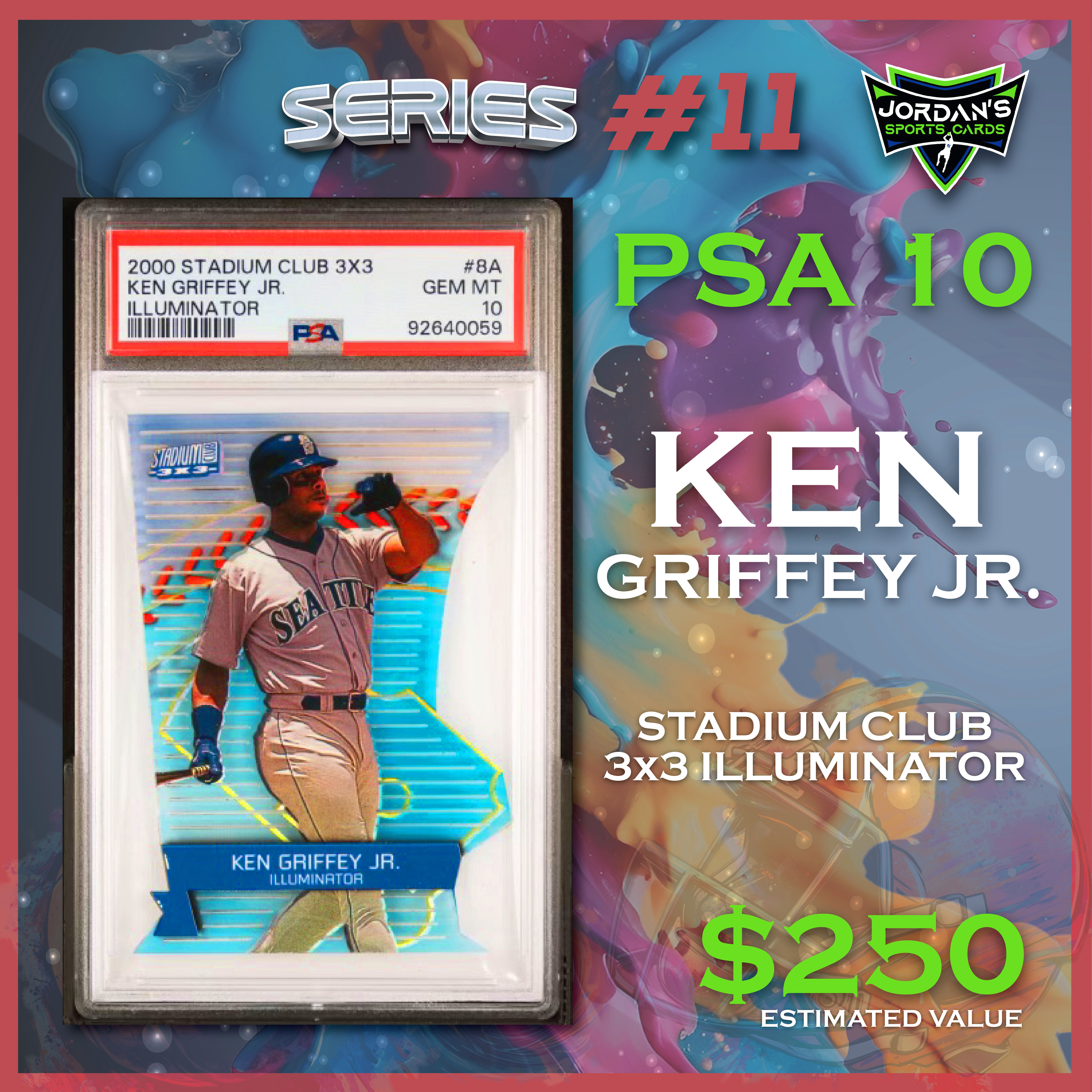 Platinum Quest Series 11 Sports Card Pack Mystery Box Presented by Jordan's Sports Cards - (1) Graded PSA, BGS, or SGC Card Per Pack at PristineAuction.com Platinum Quest Series 11 Sports Card Pack Mystery Box Presented by Jordan's Sports Cards - (1) Graded PSA, BGS, or SGC Card Per Pack at PristineAuction.com