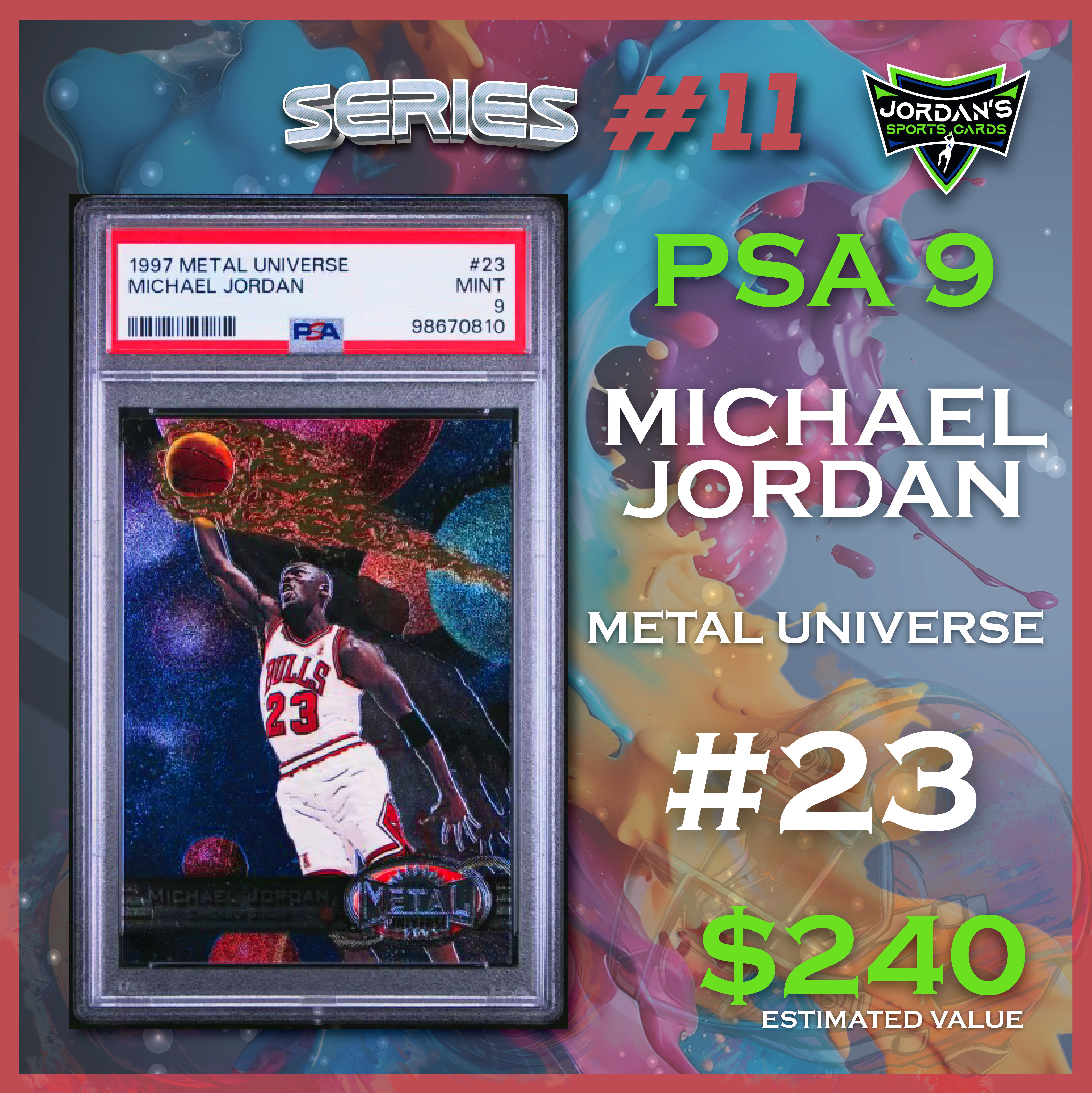 Platinum Quest Series 11 Sports Card Pack Mystery Box Presented by Jordan's Sports Cards - (1) Graded PSA, BGS, or SGC Card Per Pack at PristineAuction.com Platinum Quest Series 11 Sports Card Pack Mystery Box Presented by Jordan's Sports Cards - (1) Graded PSA, BGS, or SGC Card Per Pack at PristineAuction.com