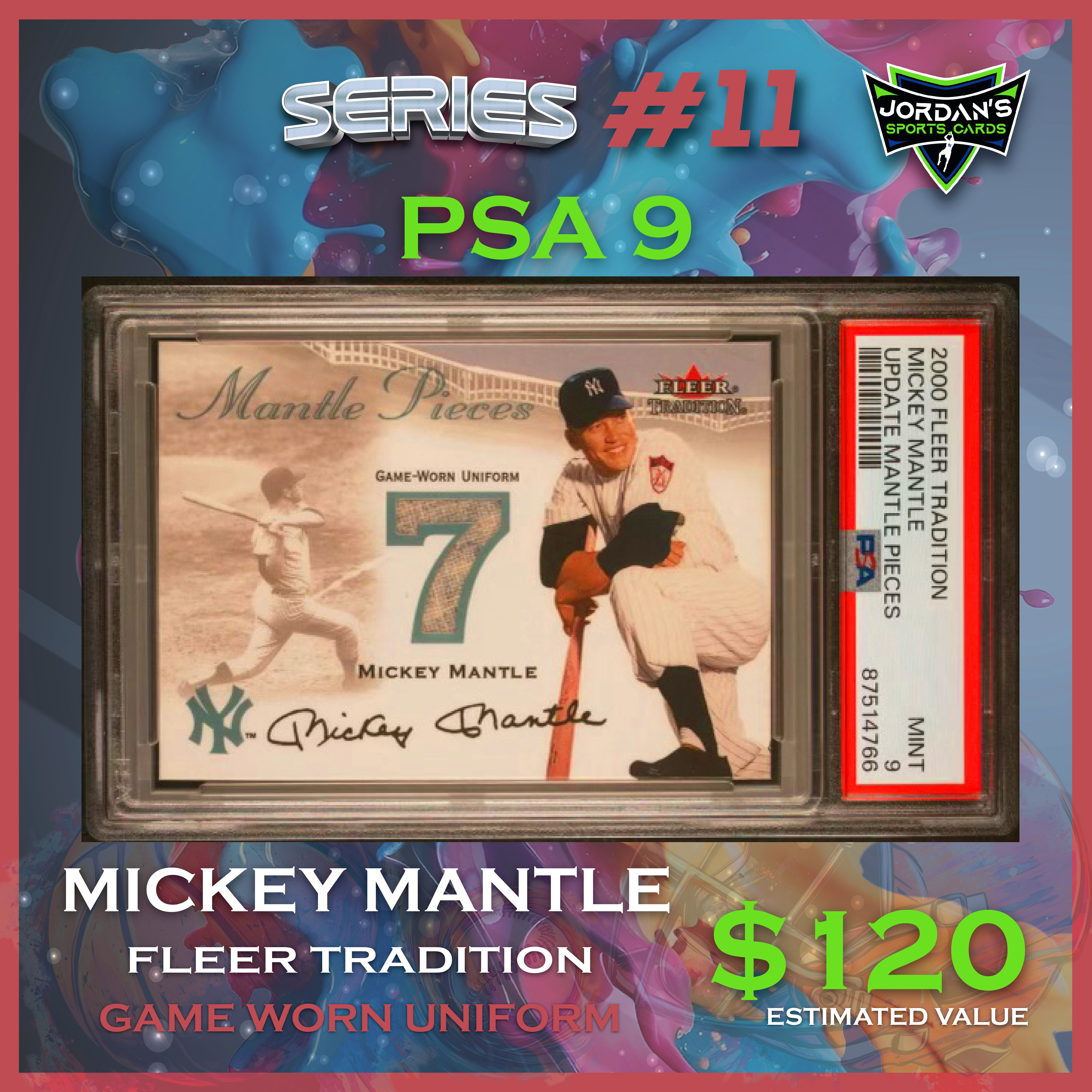 Platinum Quest Series 11 Sports Card Pack Mystery Box Presented by Jordan's Sports Cards - (1) Graded PSA, BGS, or SGC Card Per Pack at PristineAuction.com Platinum Quest Series 11 Sports Card Pack Mystery Box Presented by Jordan's Sports Cards - (1) Graded PSA, BGS, or SGC Card Per Pack at PristineAuction.com