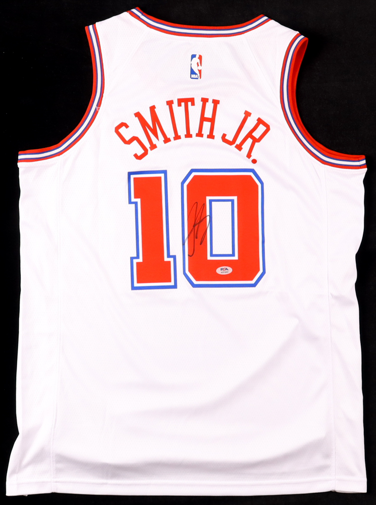 Jabari Smith Jr. Signed Rockets Jersey (PSA) at PristineAuction.com Jabari Smith Jr. Signed Rockets Jersey (PSA) at PristineAuction.com