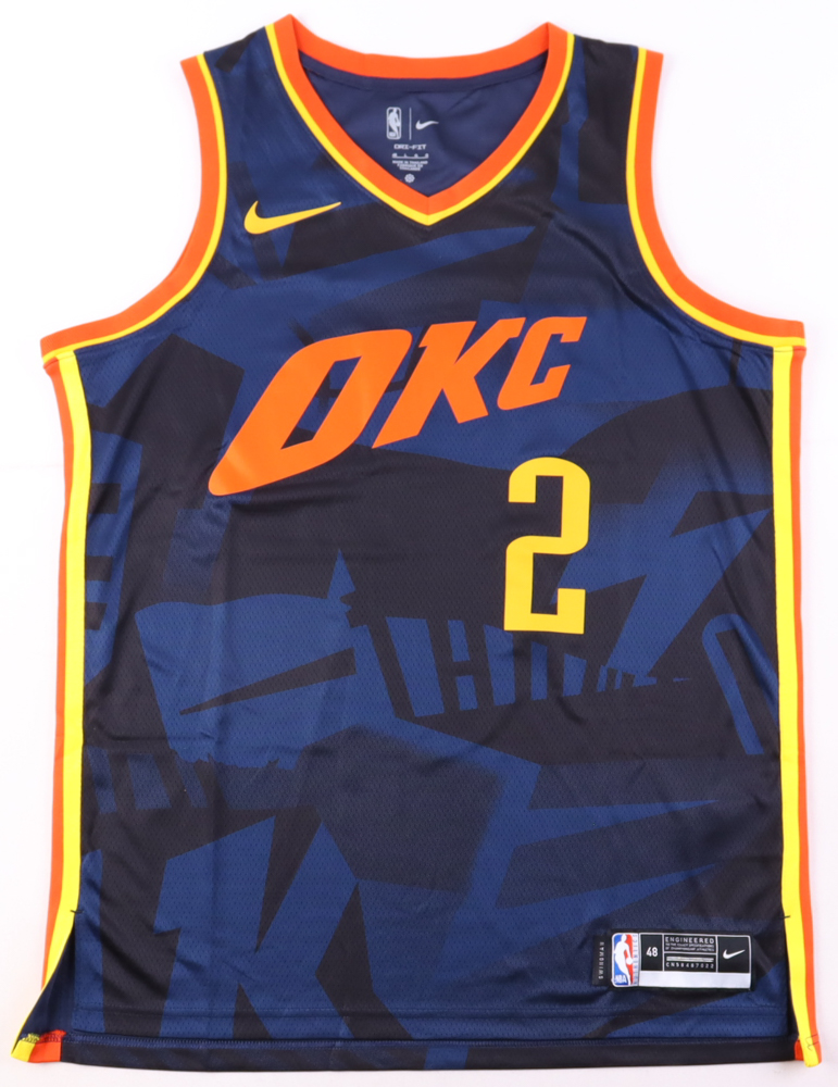 Shai Gilgeous-Alexander Signed Thunder Jersey (PSA) at PristineAuction.com Shai Gilgeous-Alexander Signed Thunder Jersey (PSA) at PristineAuction.com