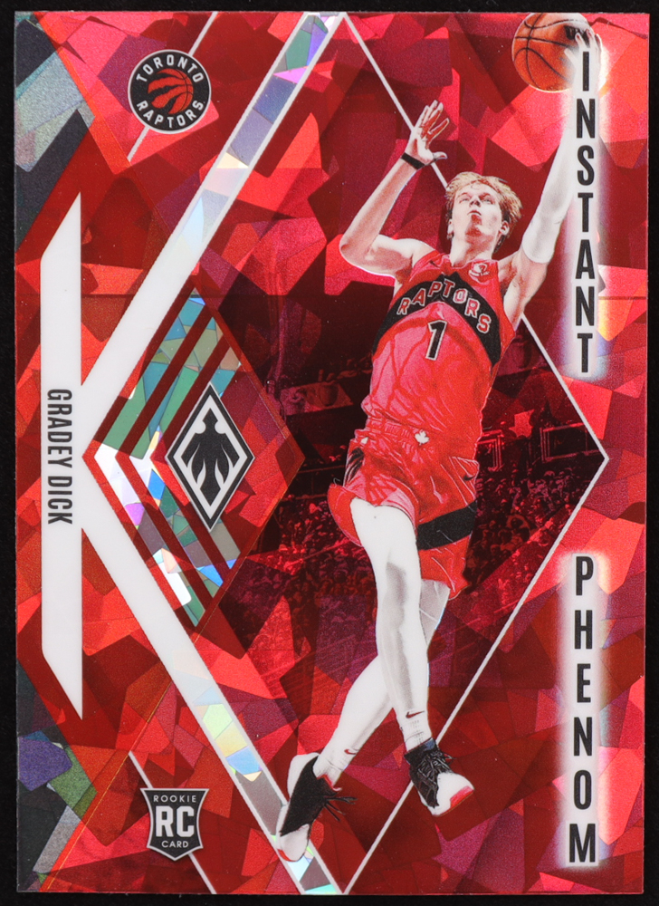 Gradey Dick 2023-24 Panini Phoenix Instant Phenom Phoenix Red Ice #23 RC