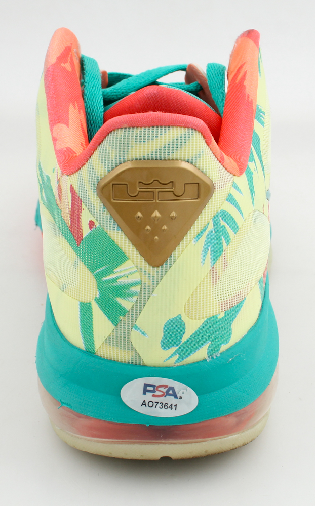 Bronny James Signed LeBron James Nike Shoe (PSA) at PristineAuction.com Bronny James Signed LeBron James Nike Shoe (PSA) at PristineAuction.com