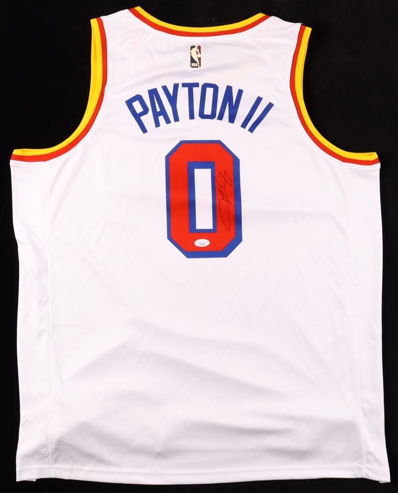 Gary Payton II Signed Jersey (JSA) at PristineAuction.com Gary Payton II Signed Jersey (JSA) at PristineAuction.com