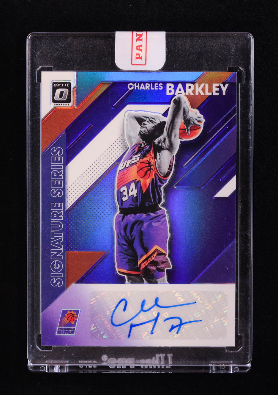 Charles Barkley 2019-20 Donruss Optic Signature Series Purple #49 EXCH at PristineAuction.com Charles Barkley 2019-20 Donruss Optic Signature Series Purple #49 EXCH at PristineAuction.com