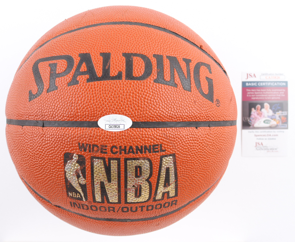 Cliff Robinson Signed NBA Basketball (JSA) at PristineAuction.com Cliff Robinson Signed NBA Basketball (JSA) at PristineAuction.com