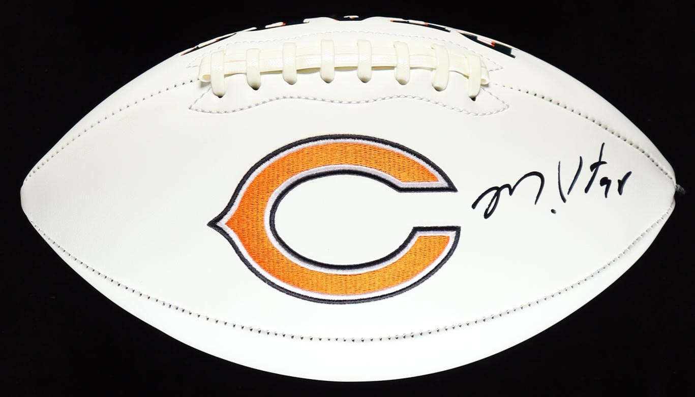 Montez Sweat Signed Bears Logo Football (JSA) at PristineAuction.com Montez Sweat Signed Bears Logo Football (JSA) at PristineAuction.com