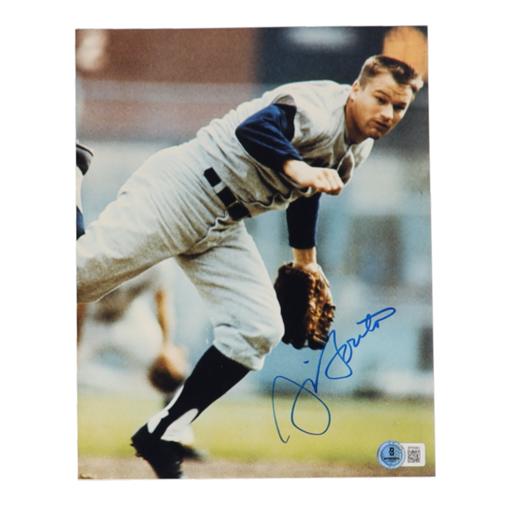 Jim Bouton Signed Yankees 8x10 Photo (Beckett) at PristineAuction.com